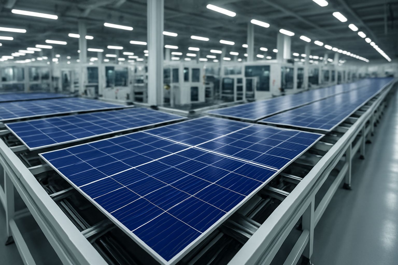 Découvrez la fabrication des panneaux solaires