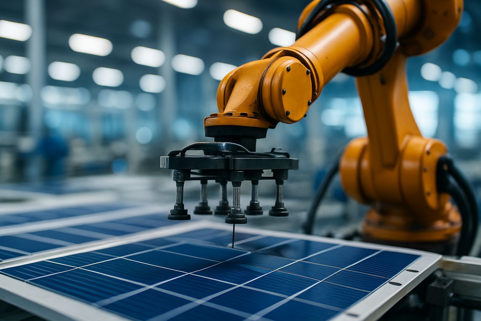 Découvrez la fabrication des panneaux solaires