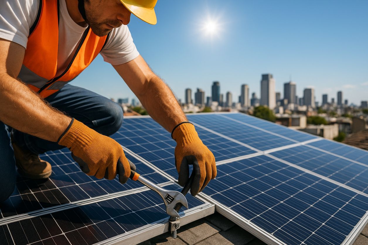 Boostez votre carrière : formation installation panneaux solaires