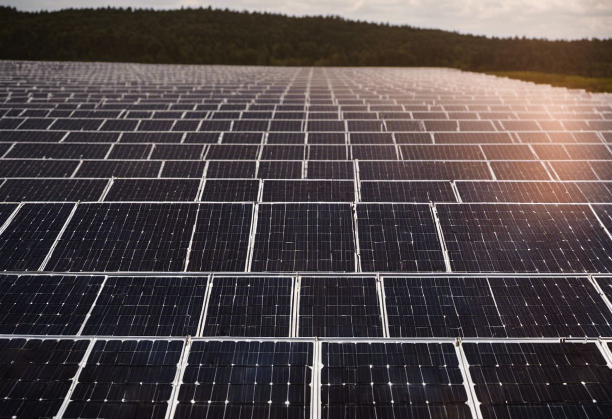 Énergie renouvelable : des panneaux solaires performants