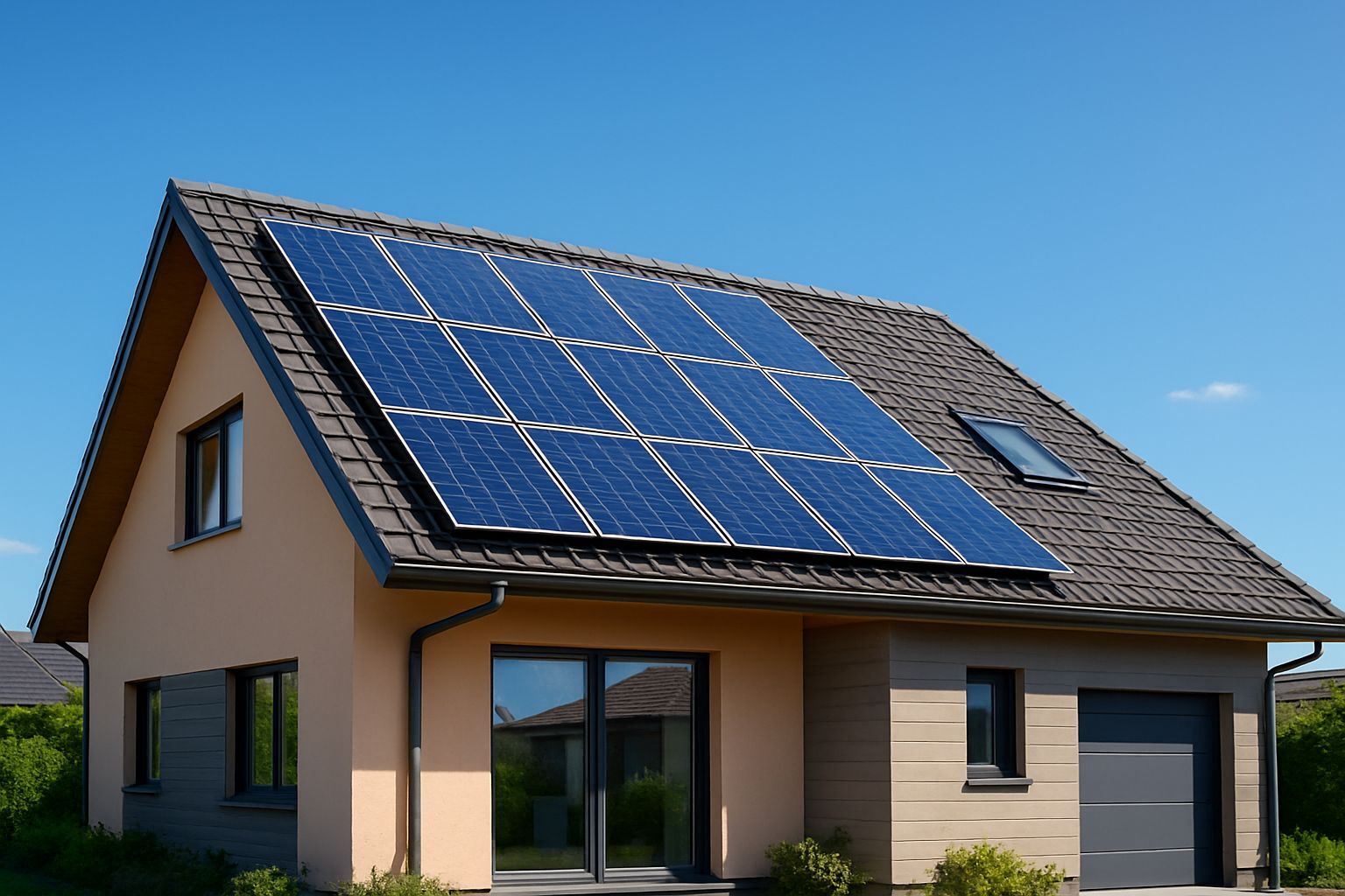 Maximisez votre énergie avec des panneaux solaires sur toit!