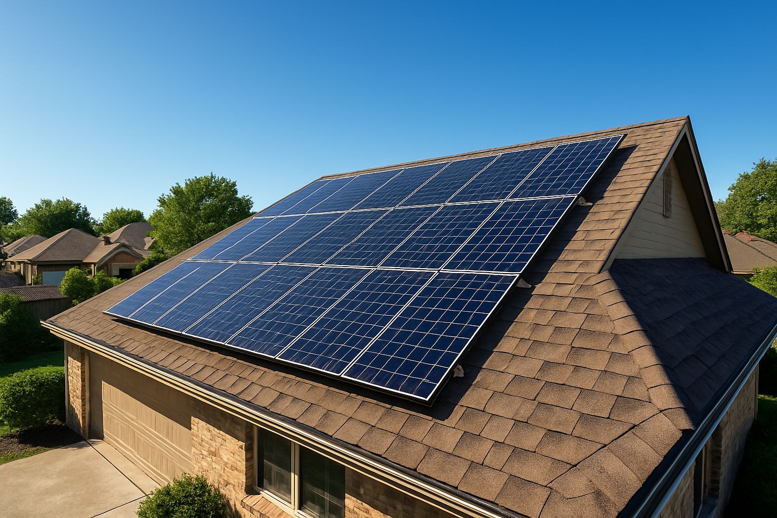 Maximisez votre énergie avec des panneaux solaires sur toit!